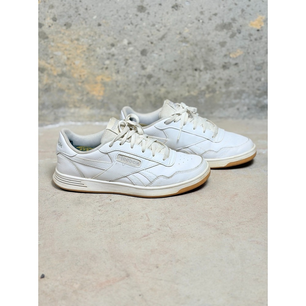 Reebok Court Advance 100010636 Sneakers Womens US 7.5 White Leather Tennis Shoes